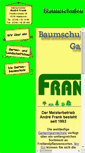 Mobile Screenshot of frank-baumschulen.de